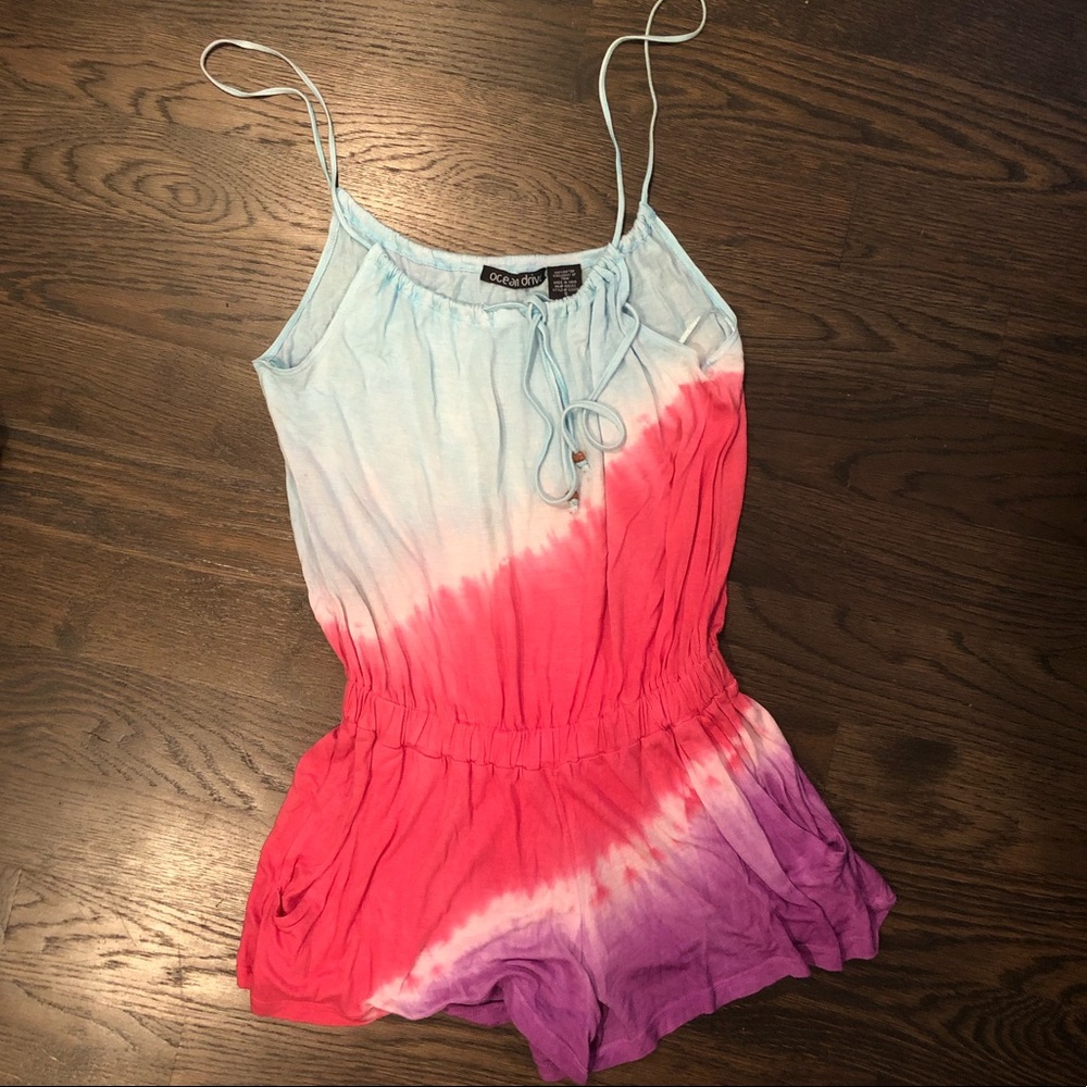 Tie Dye Ocean Drive Romper— FESTIVAL SEASON!!